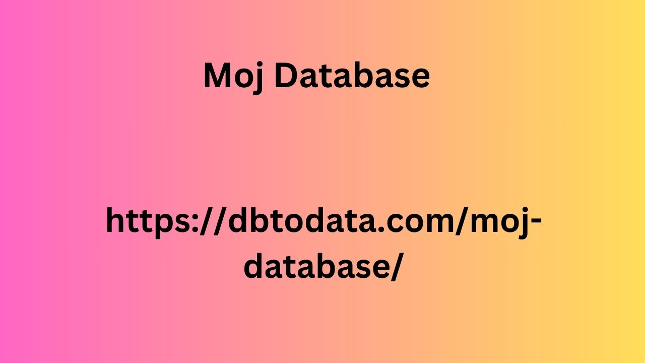 Moj Database