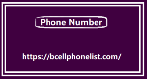 Phone Numbers