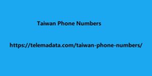 Taiwan Phone Numbers