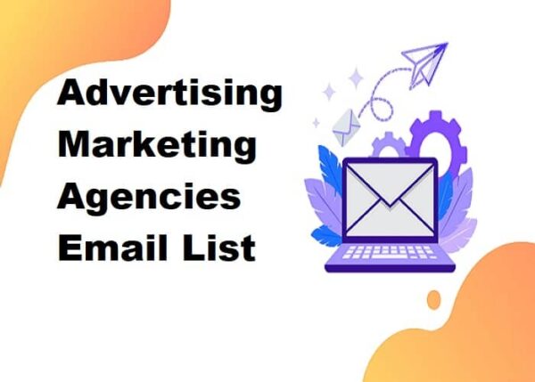 Advertising Marketing Agencies Email List