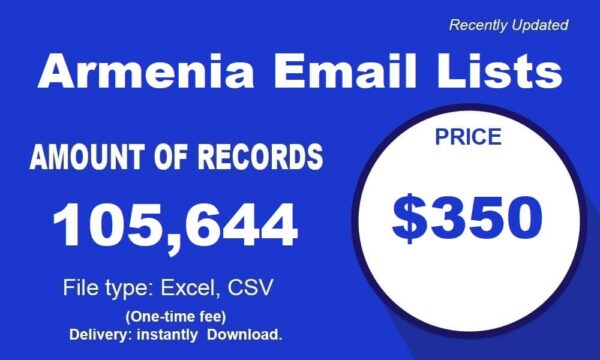 Armenia 100k Email List