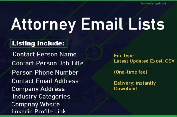 Attorney Email List