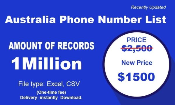 100K Package Australia Phone Number Resource