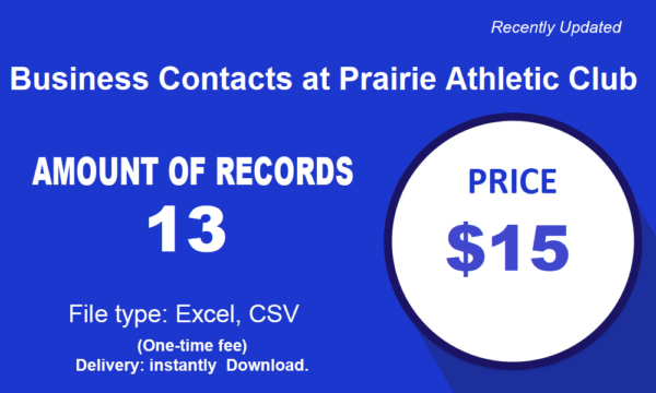 Business Contacts at Prairie Athletic Club