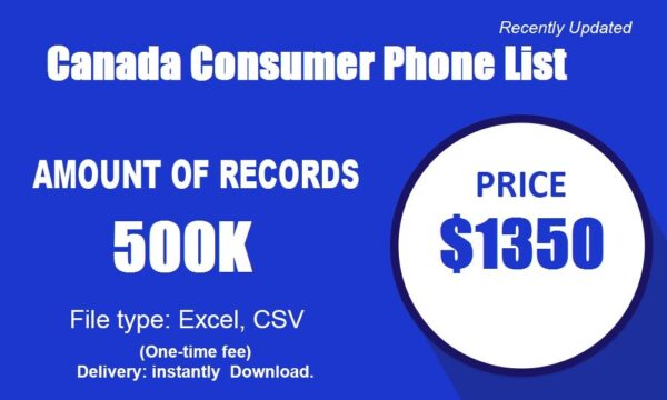 Canada Consumer Phone Number Resource