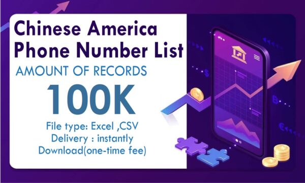 Chinese American Phone Number Resource Small Order