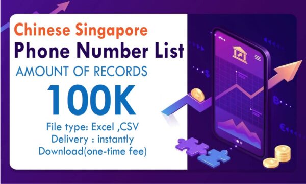 Chinese Singapore Phone Number Resource Trail Order