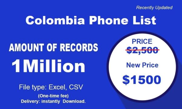 200K Package Colombia Phone Number Resource