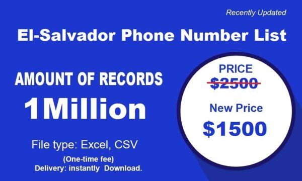 500K Test Package El-Salvador Phone Number Resource