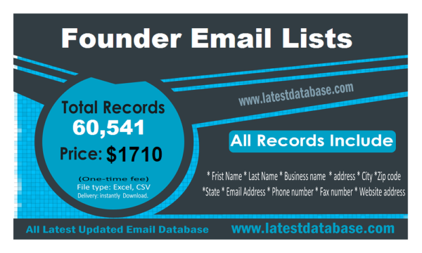 Founder Email Lists