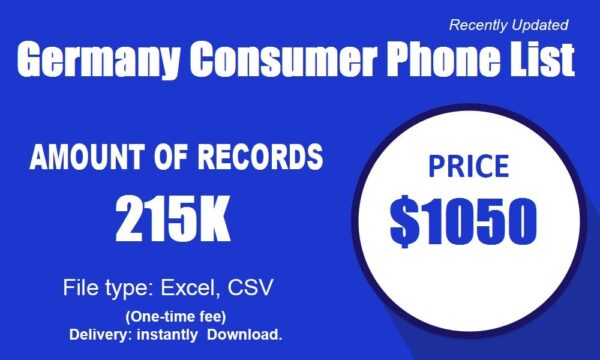 Germany Consumer Phone Number Resource