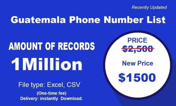 500K Test Package Guatemala Phone Number Resource