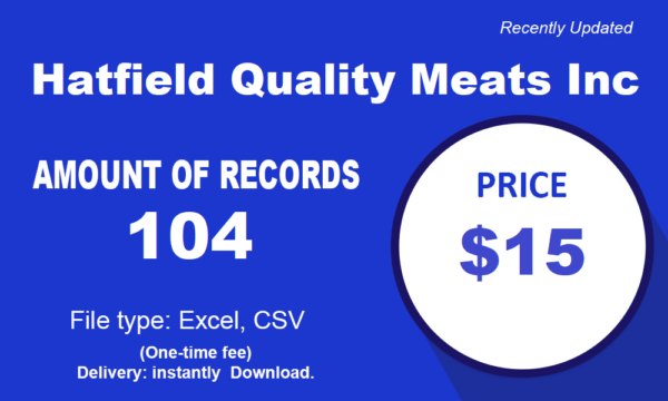 Business Contacts at Hatfield Quality Meats Inc