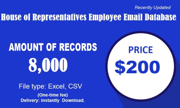 House of Representatives Employee Email List