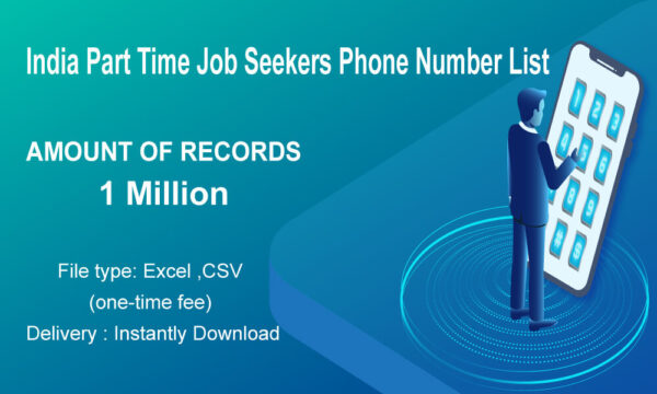 India Part Time Job Seekers Phone Number Resource Small Package