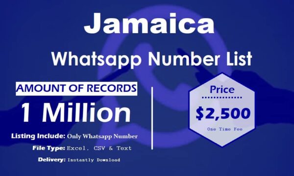 Jamaica Whatsapp Number Data Trial Package