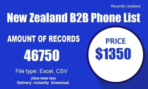 New Zealand B2B Phone Number Resource