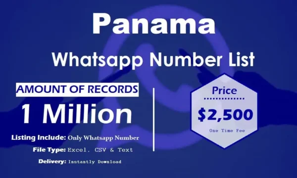 Panama Whatsapp Number Data Trial Package