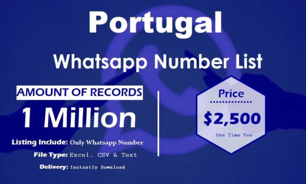 Portugal Whatsapp Number Data 50K Package