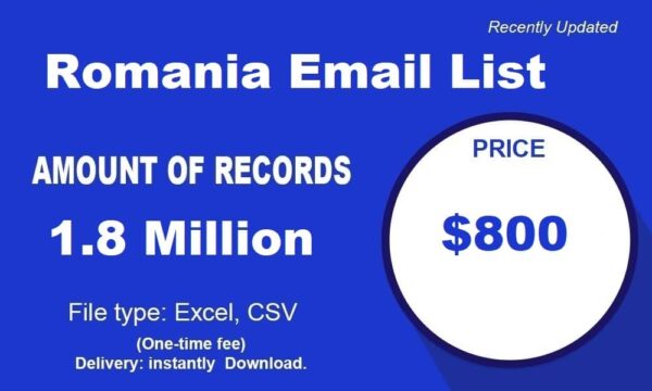 Romania Consumer Email List