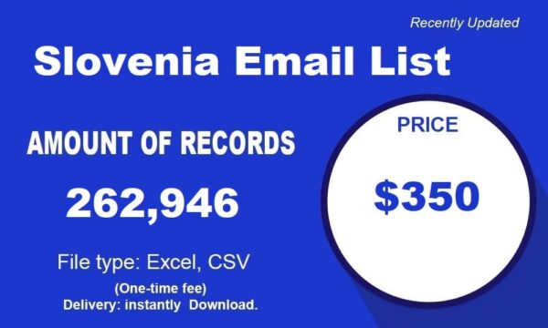 Slovenia Consumer Email List