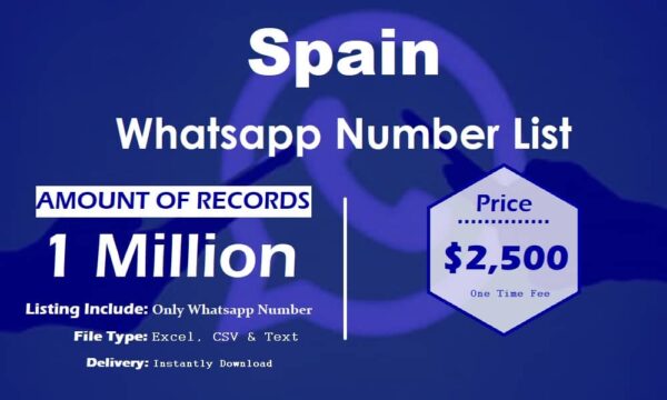 Spain Whatsapp Number Data Trial Package