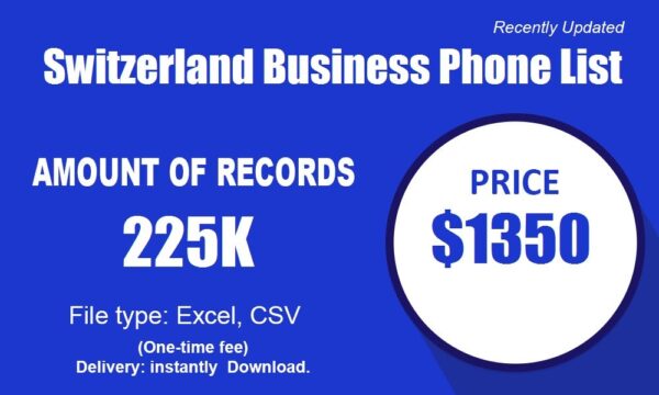 Switzerland Business Phone Number Resource