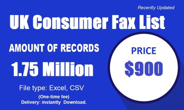 UK Consumer Fax List