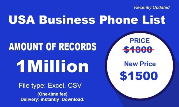 200K Package USA Business Phone Number Resource