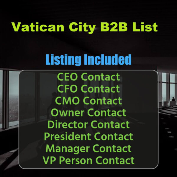 Vatican City B2B List Small Package